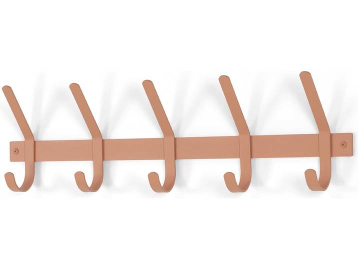 Spinder Design kapstok Dexter 5 - Clay Terra - 5 haken - Staal