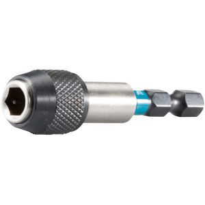 Makita Bithalter Impact Black B-66802, 1/4 Zoll, 60mm, mit Dauermagnet und Schnellwechselfutter