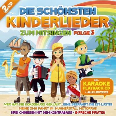 Die schönsten Kinderlieder zum Mitsingen,3 - Die Karaoke-Kids, CD, 9003549552109