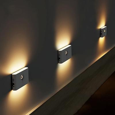 led nachtlichter bewegungssensor usb wiederaufladbare verbindung induktion drahtloses nachtlicht küchenschrank korridor nachtlampe für schlafzimmer haus treppe durchgang beleuchtung