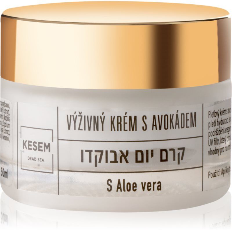KESEM Nourishing Cream with Avocado and Aloe Vera nourishing moisturiser with avocado and aloe vera 50 ml