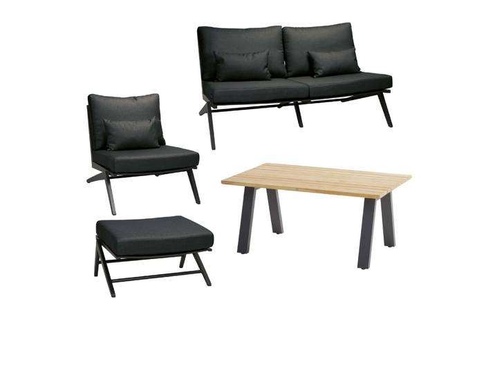 Stern/4Seasons Jackie/Odea Gartenlounge-Set 5-teilig