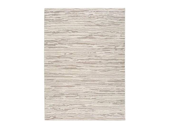 Atticgo Webteppich Beige Yen 80/150 cm, Abstrakt, Rechteckig, 80x150 cm, antistatisch, für Fußbodenheizung geeignet, leicht zusammenrollbar, Teppiche und Böden, Teppiche