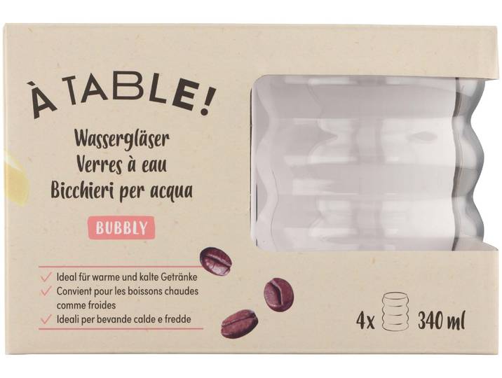 À Table! Bubbly Gläser 340ml