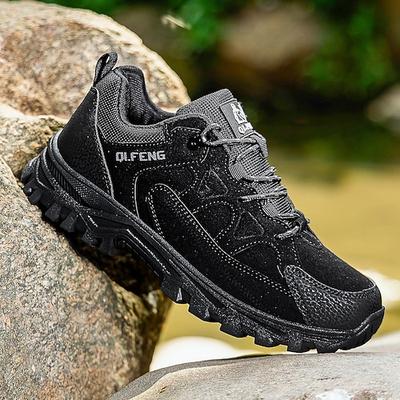 Herren Outdoor Wandersneaker – leichte atmungsaktive Mesh-Trailrunning-Schuhe mit stoßdämpfender Sohle für Trekking, Walking und Freizeitsport