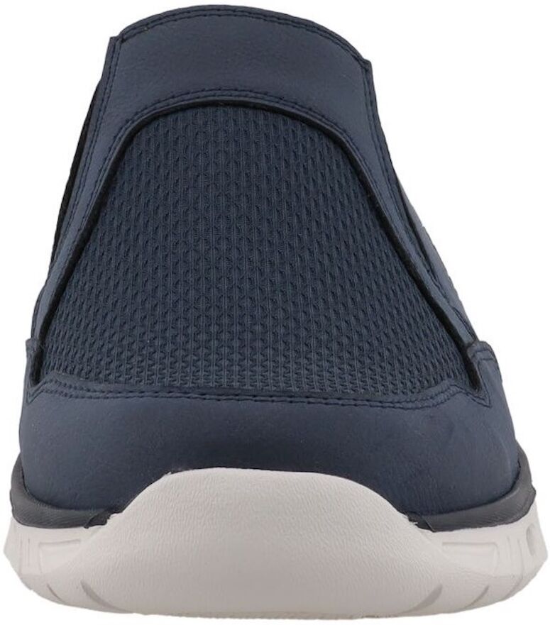 Clog TOM TAILOR "Valter", Herren, Gr. 41, Textil, blau (navy), Lederimitat, Textil, Schuhe Clog, Schlupfschuh, Sommerschuh mit komfortablen Stretcheinsätzen