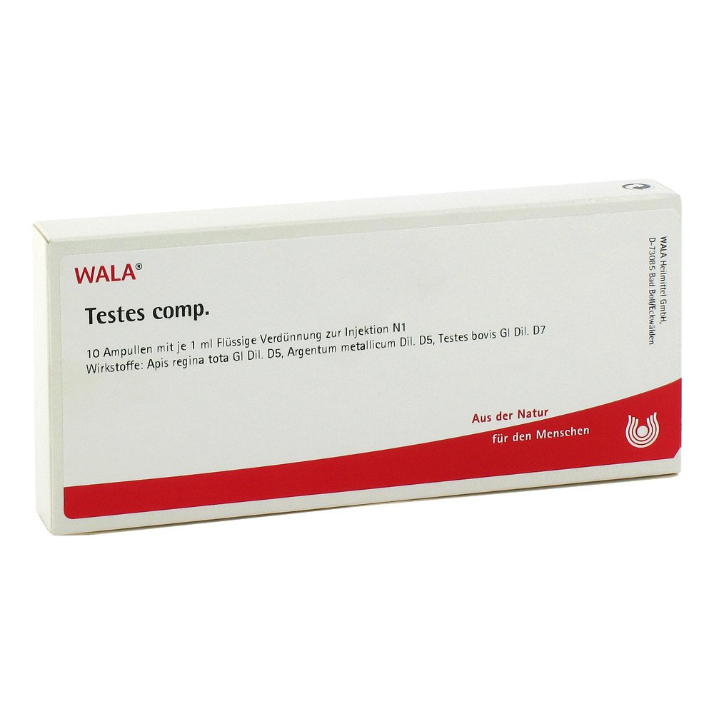 WALA Heilmittel GmbH Testes Comp. Ampullen 01752268