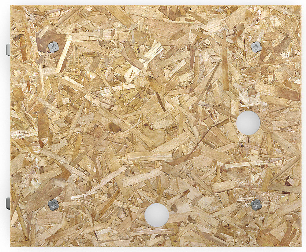 Transportroller aus OSB-Platte, VE 2 Stk, rechteckig, LxBxH 590 x 490 x 110 mm Wagner