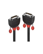 Lindy 3m DVI-D Dual Link Kabel Black Stecker Digital/Display/Video Schwarz (36253)