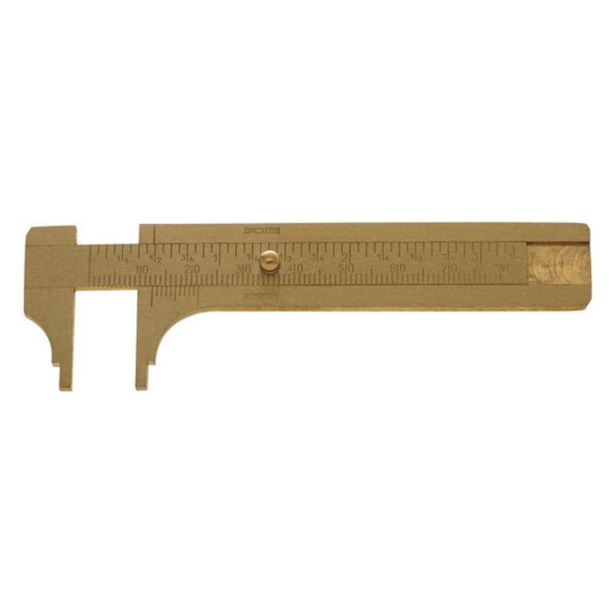 Magni Knopfmass Messing abgesetzt 100mm FORTIS (10 cm) (4317784717502)