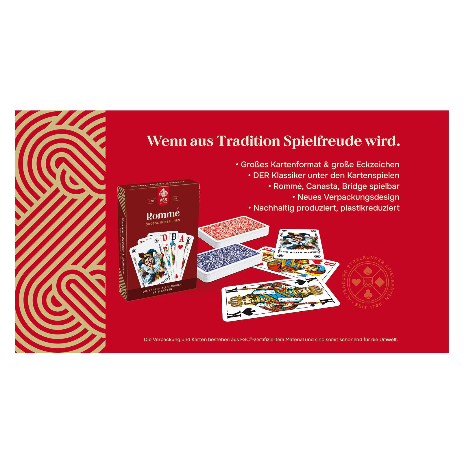Cartamundi Senioren Romme Schachtel FSC (Deutsch, 2 - 6 Spieler) (22570077)