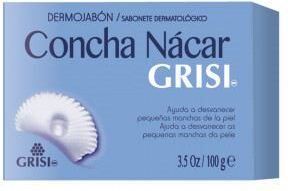Grisi Jabon Concha Nacar Dermo Pastilla
