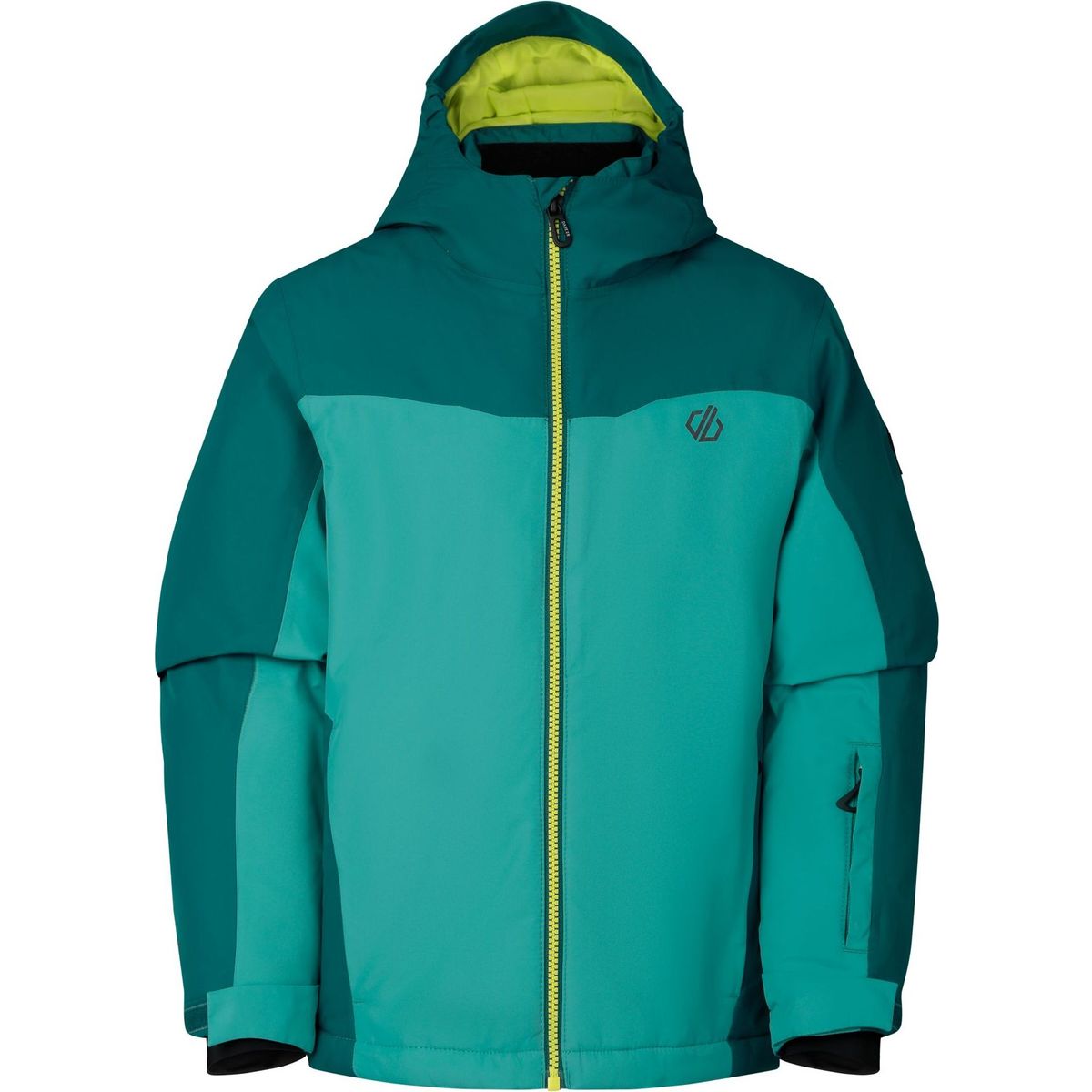 Dare2b Piste Jacket med/teal (40G) 11-12yrs DKP582-40G-11-12yrs