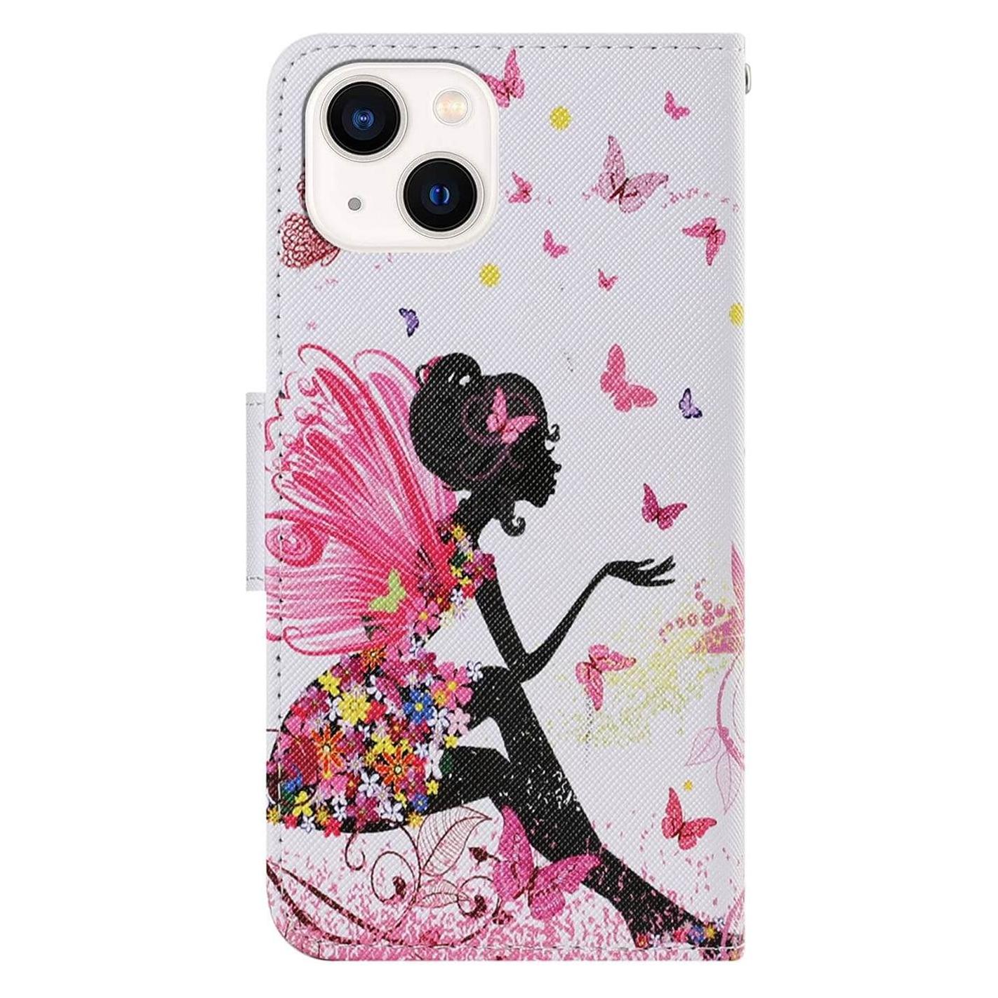 Cover-Discount iPhone 14 - Leder Etui Hülle Elfe (Apple iPhone 14) (EDA003499201N)