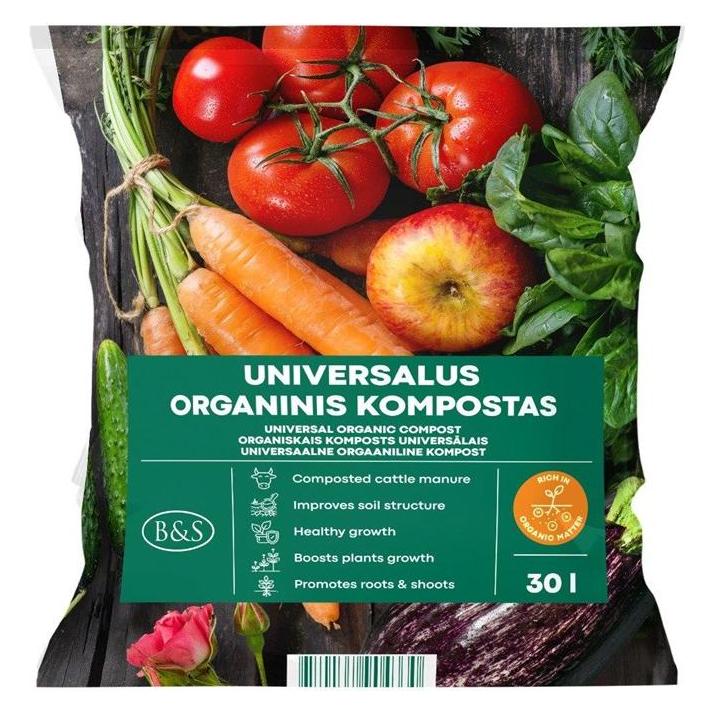 Biohumus & Soil Organic Compost Universal 30 L (30 l) (4770168904330)