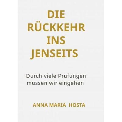 Die Rückkehr ins Jenseits, Taschenbuch von Anna Maria Hosta, Bookmundo, 978-94-037-0509-5