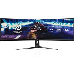 ASUS ROG Strix XG49VQ Computerbildschirm 124,5 cm (49") 3840 x 1080 Pixel UltraWide Full HD LED Schwarz