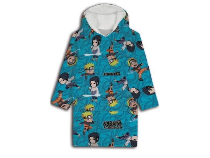 Naruto hoodie poncho maat XS - L - polyester