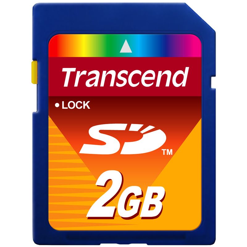 2 GB Transcend 133x SD Class 2 Bulk