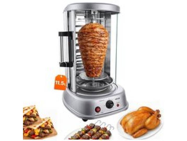 Rôtissoire verticale électrique - VEVOR - Shawarma 11 5 L - 1500 W - 190°C - Minuterie 0-60 min