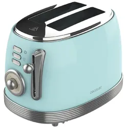 Cecotec Vertikale Toaster Toast&Taste 800 Vintage Light Blue