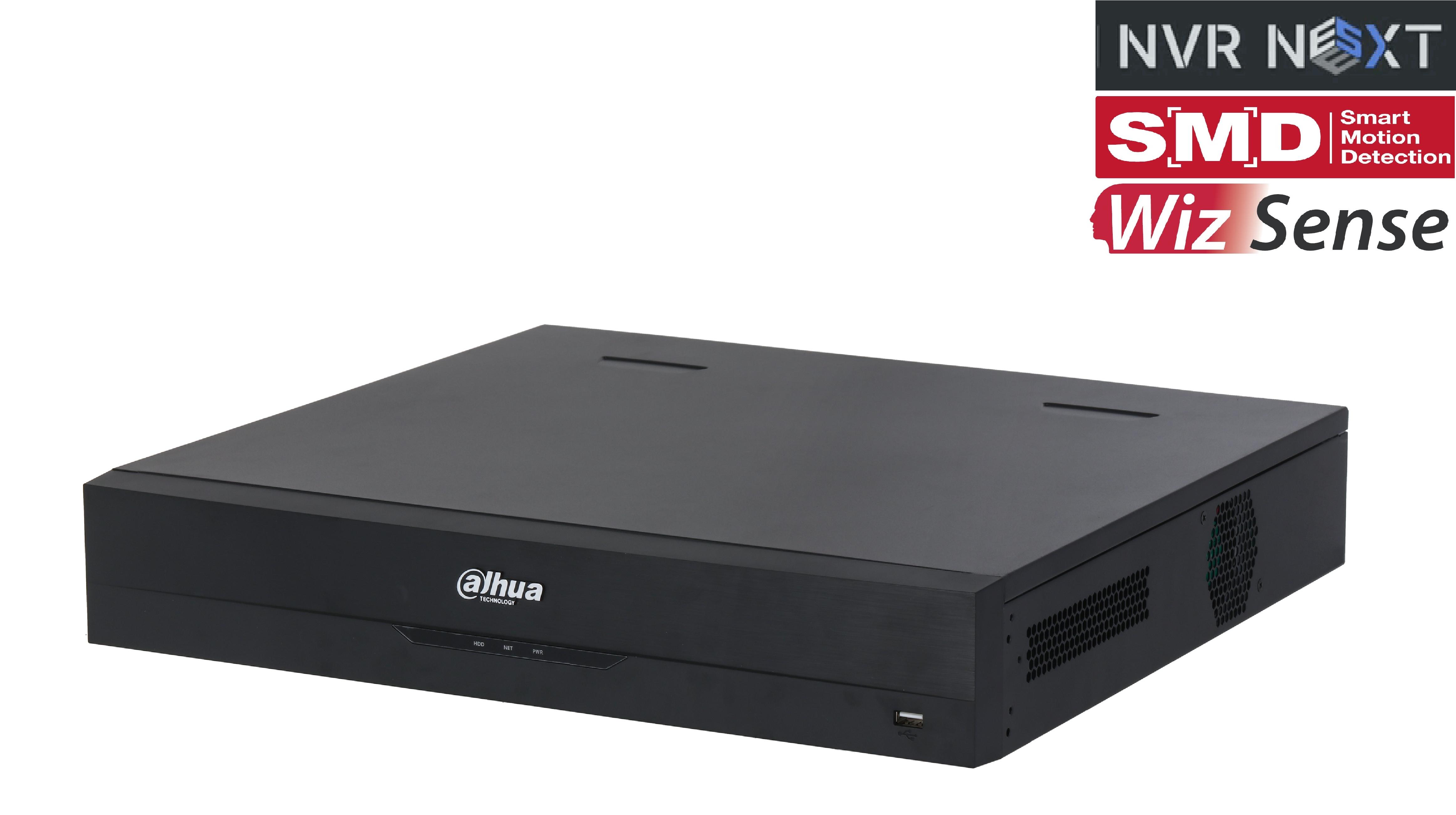 Dahua NVR5432-EI2 NVR 32 Kanäle Videorekorder 32 Kanal WizSense SMD