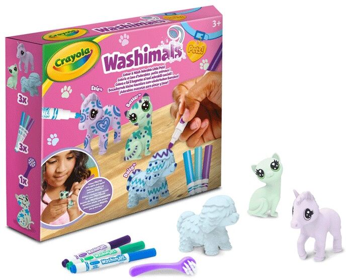 Washimals 3 animaux pastel - Crayola