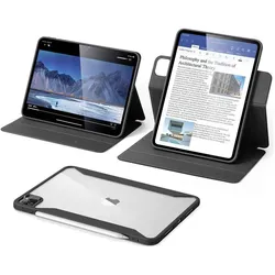 ESR Rebound Hybrid cover (Apple iPad Pro 13 2024), Tablet Hülle, Transparent, Schwarz