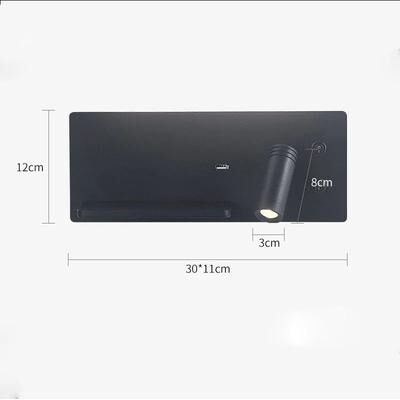 Uplift Picks Adjustable LED Reading Wall Lamp With Dual Charging c2 warm Light