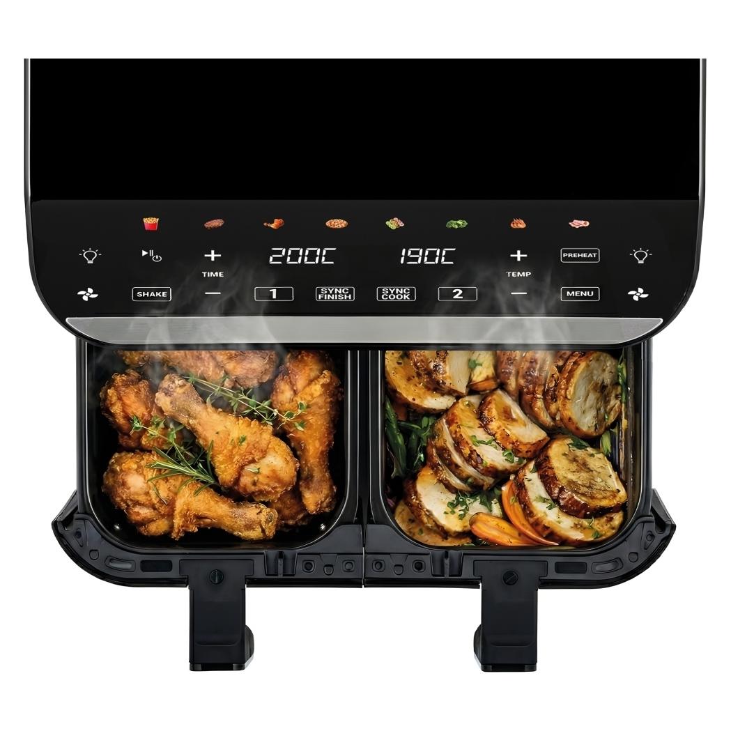 Tesla Aircook DualHeat QD464 XXL (9 l) (AIRCKDHQD464XXLBLK)