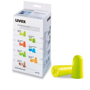 Uvex Ohrstöpsel x-fit 2112.022, SNR 37 dB, zum Arbeiten, 300 Paar
