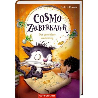 Cosmo Zauberkater (Bd.2) - Der gestohlene Zauberring, Gebundene Ausgabe von Barbara Rosslow, Coppenrath Verlag GmbH & Co. KG, 978-3-649-67240-1
