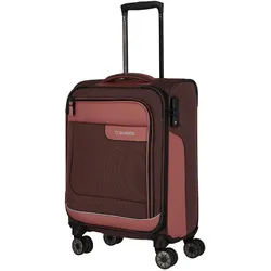 Travelite Handgepäckkoffer Viia 4-Rad S 55cm Frühlingsrose - 55