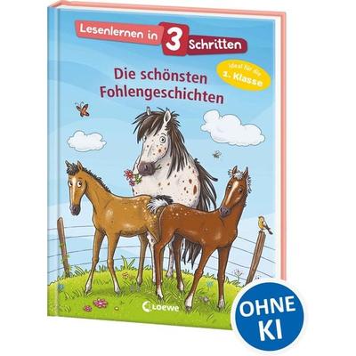 Lesenlernen in 3 Schritten - Die schönsten Fohlengeschichten, Gebundene Ausgabe von , Loewe