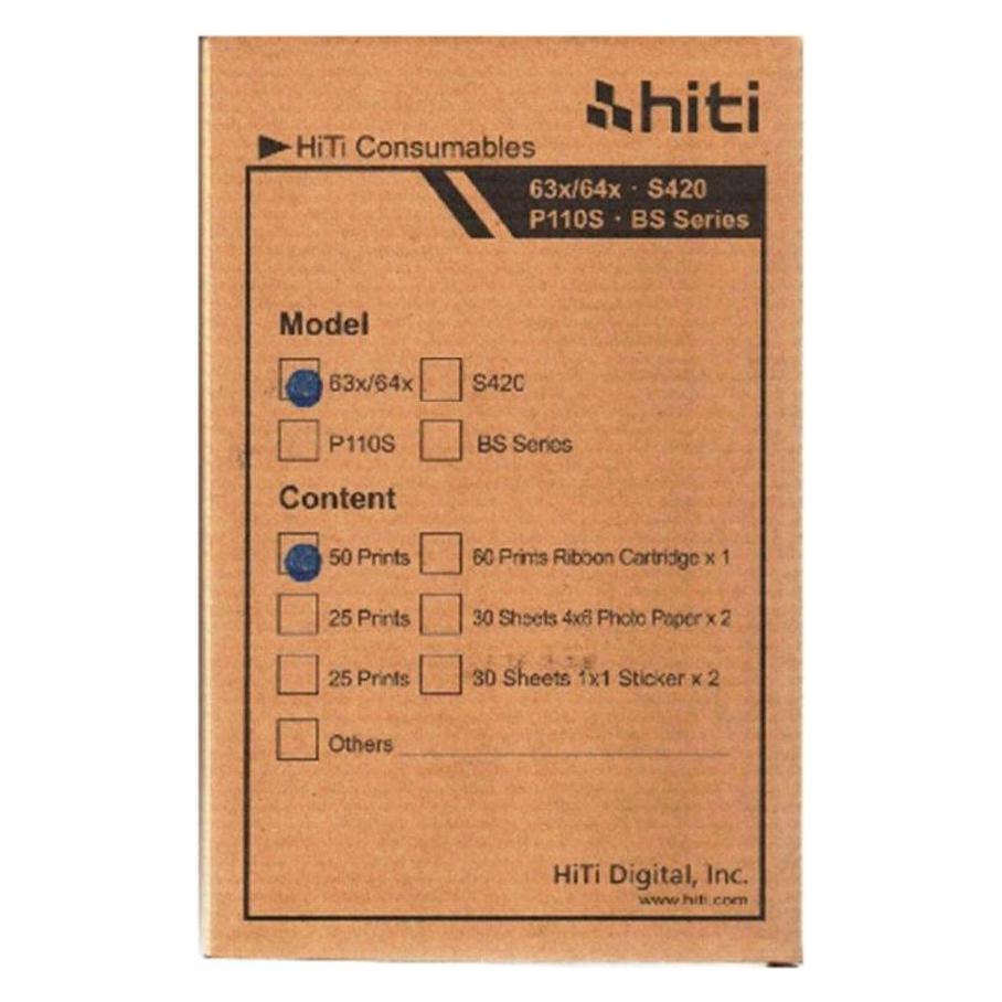 HiTi Fotopapierset 120 Blatt 10x15 cm P310W / P322W / P461 (10x15 cm, 120 Stk.) (87.P1438.0NXT)