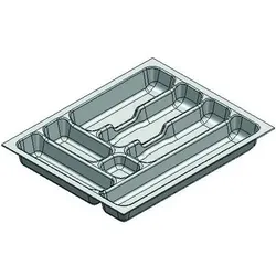 Agoform Besteckeinsätze Standard, Besteckkasten, Grau