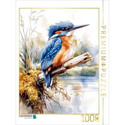 CALVENDO Puzzle Eisvogel | 1000 Teile Lege-Größe 64x48cm Foto-Puzzle für glückliche Stunden