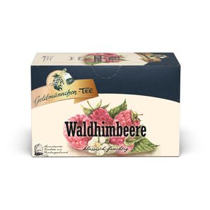 Goldmännchen Tee Waldhimbeere, Früchtetee, 45 g, 20 Beutel