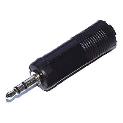 E+P GS 32 3.5mm Stereo (M) 6.35 Stereo (F) Schwarz Kabelschnittstellen-/adapter (Klinkenadapter) (GS 32)