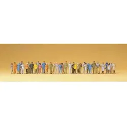 Preiser 14402 - Stehende und gehende Passanten, Spur H0