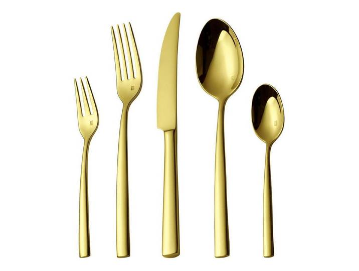 LuxusKollektion Besteck-Set Besteck 30teilig Edelstahl 1810 poliert Champagner Gold 30-teilig