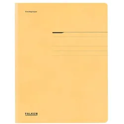 Falken Sammelmappe A4 200 Blatt gelb, 24.3x31.8x0.3 cm