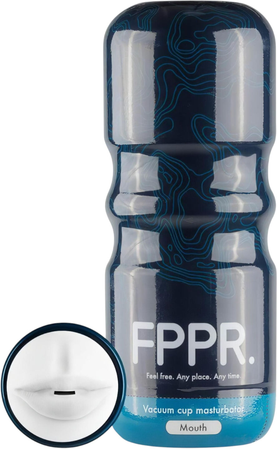 FPPR - lifelike mouth masturbator (white)