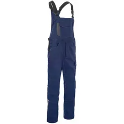 Latzhose "ICONIQ PRO" - 40 - marine/grau