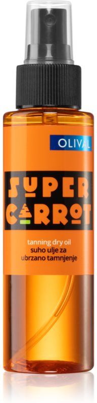 Olival SUPER Carrot Dry Oil huile sèche corps qui accélère le bronzage 100 ml