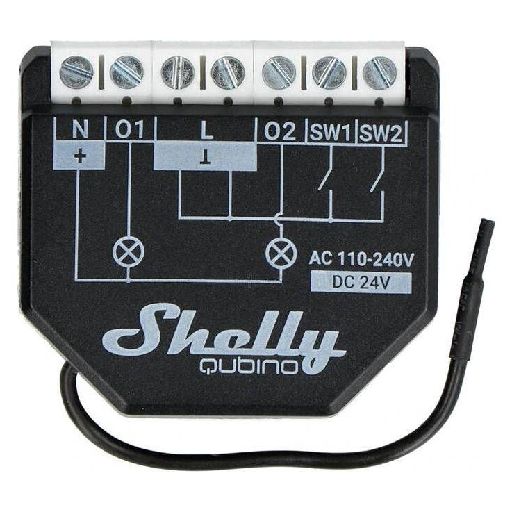 Shelly Qubino Wave 2PM (Schaltaktor) (Shelly_W_2PM)