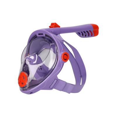 Taucherbrille REZO "Bullhead", lila, Sportbrillen, Damen, mit 180-Panorama-Design