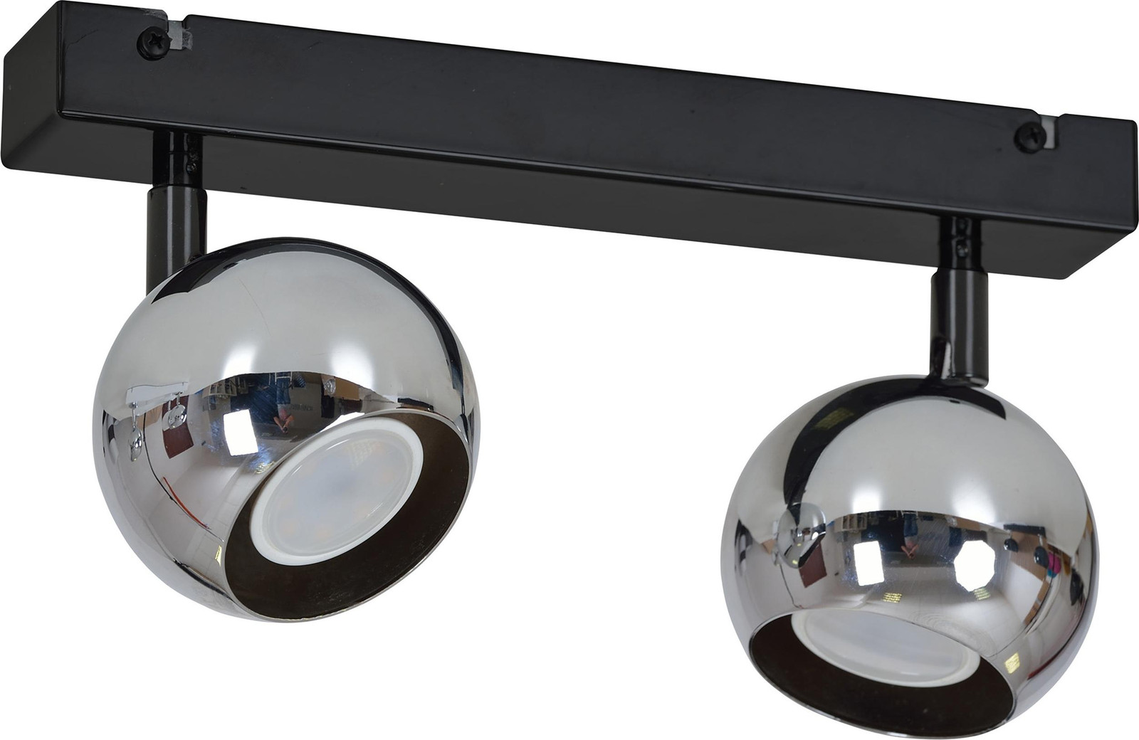 Moderne plafondlamp BALL Spot in chroom
