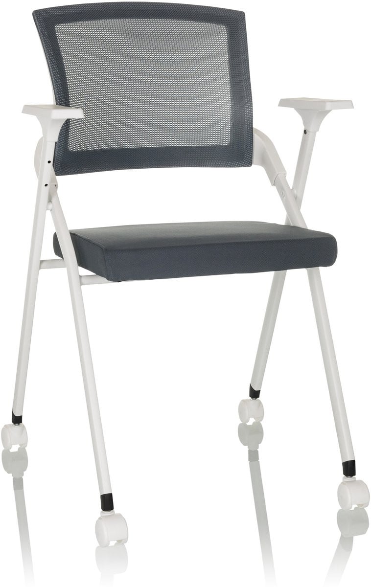 HJH Office Priority II W Mesh Klapstoel - Grijs