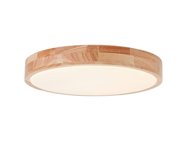LED-Deckenleuchte Slimline Ø 39 cm aus Holz